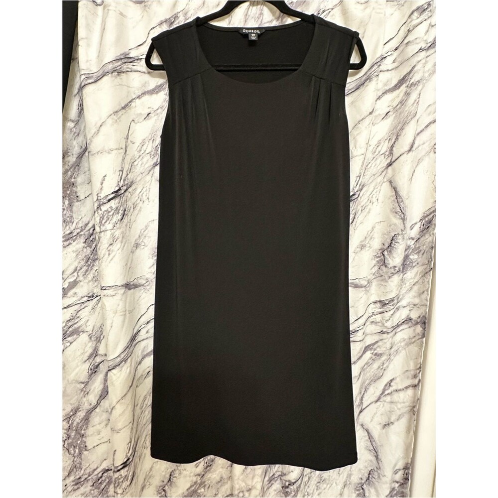 George - Black Women's Sleeveless Shift Dress